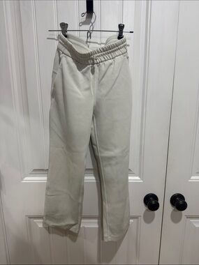 lululemon athletica Light Beige/Cream Track Pants